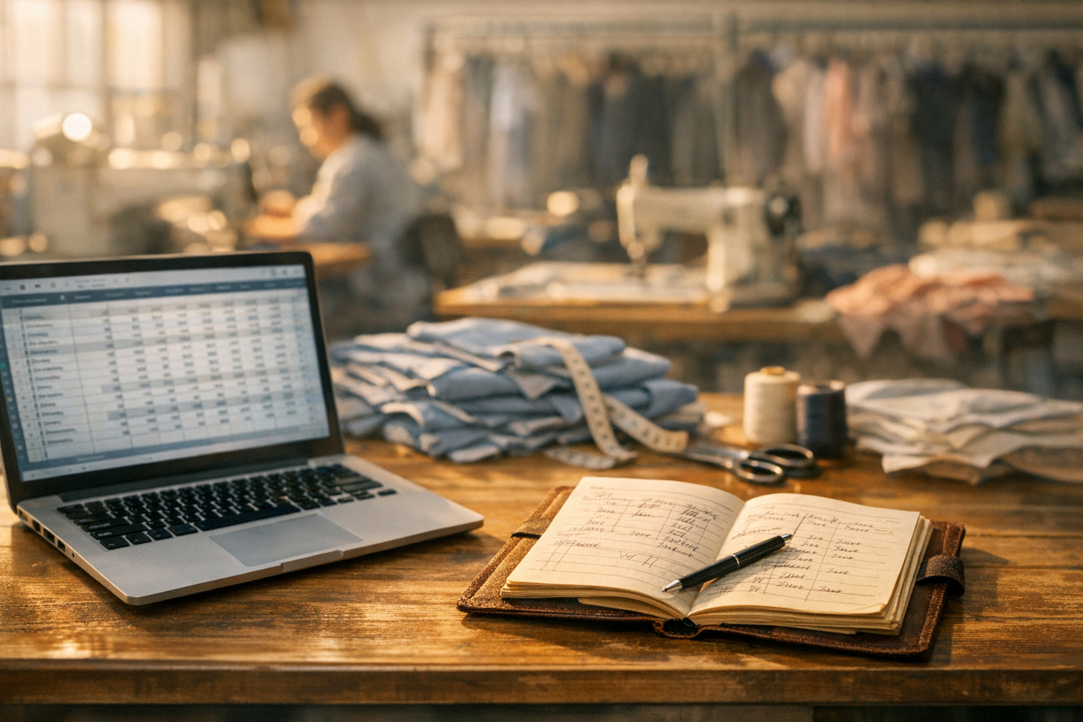 Quản lý hàng gia công bằng Excel vs sổ tay: cái nào dễ sai hơn